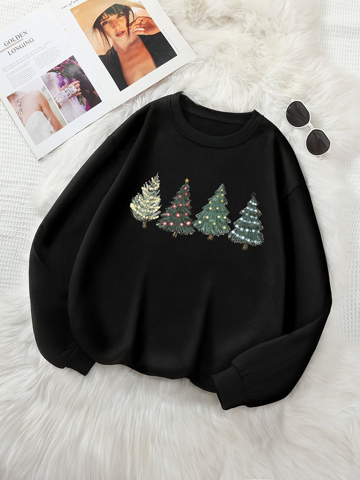 Elena | Christmas Tree Pullover