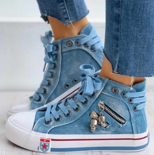 Shirly - Trendy Denim Style Sneaker