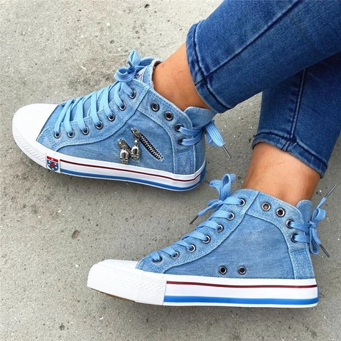 Shirly - Trendy Denim Style Sneaker