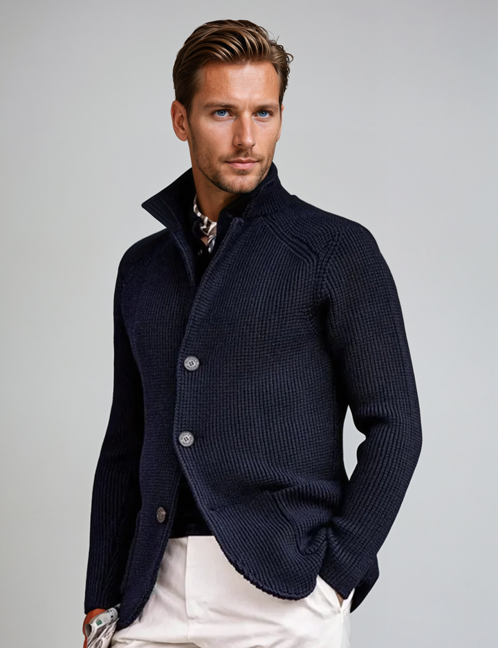 William - Modern Knit Cardigan